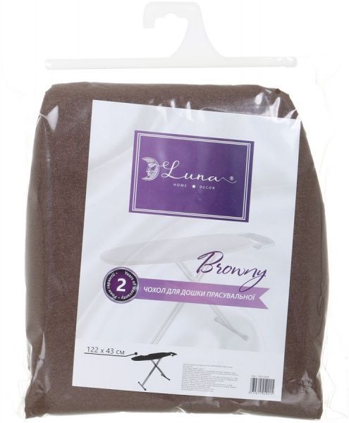 Чехол для гладильной доски Luna Browny 122x43 см 