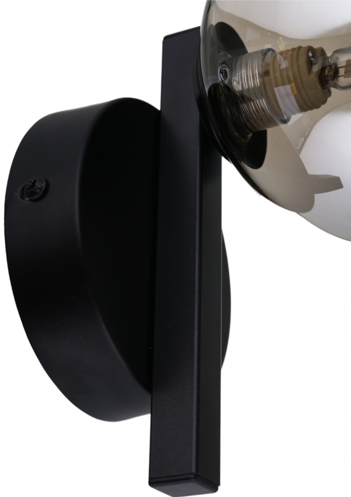 Светильник настенный Sensio Camelo 7 Вт G9 черный/дымчатый ALG-74780/1W