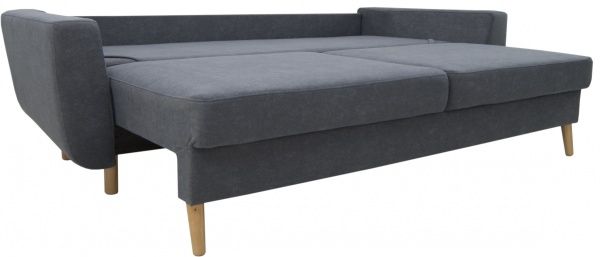 Диван прямий Кедр Марокко темно-сірий 2350x980x810 мм