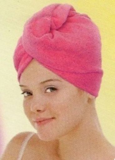 Чалма для спа-процедур 23x65 см мульти Juntian 