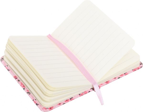 Блокнот Перші квіти 10,5x7,5 см рожевий