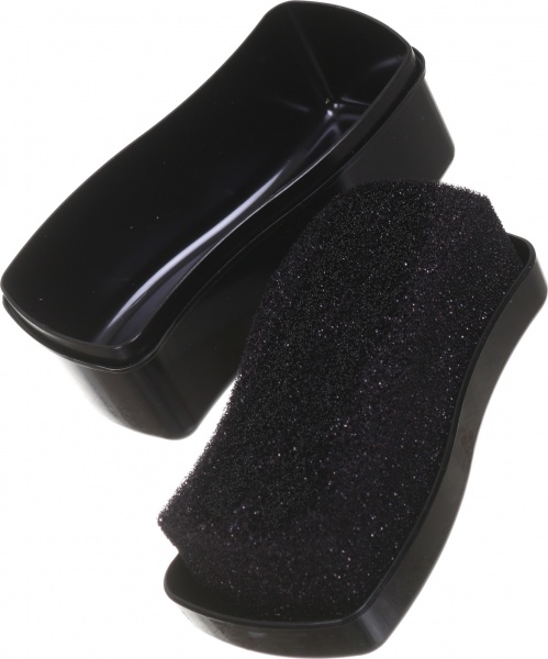 Губка Vivendi для взуття Хвиля чорний