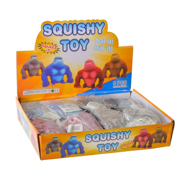 Игрушка-антистресс Обезьяна тянучка арт.K16708 