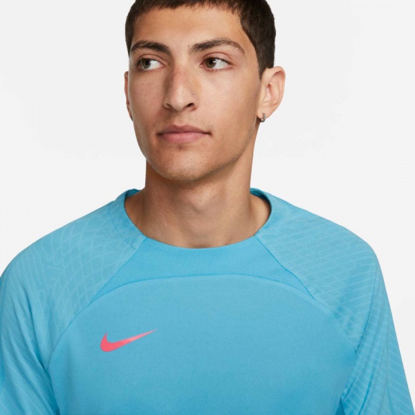 Футболка Nike DF STRK TOP SS DV9237-416 р.XL синій