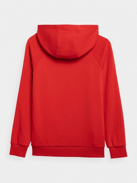 Джемпер 4F SWEATSHIRT M0780 4FJMM00TSWSM0780-62S р. 140 червоний