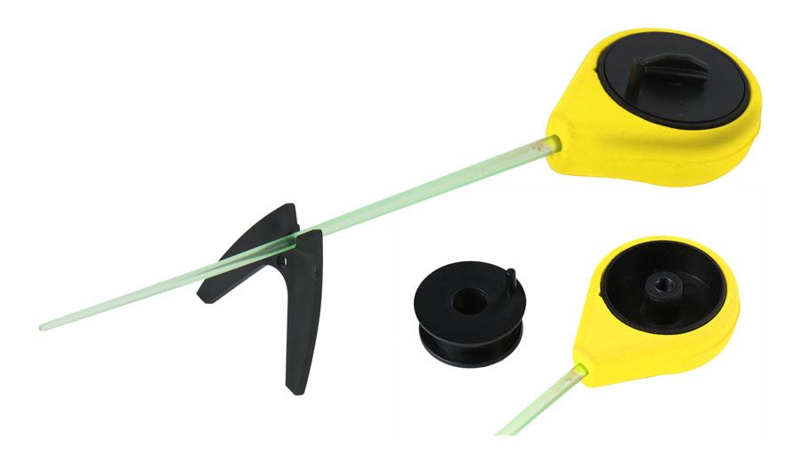 Зимняя удочка Fishing ROI балалайка B-3 yellow 21 см