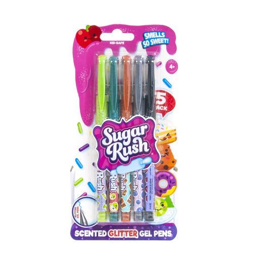 Набор ручек гелевых Scentos Яркий блеск (с ароматом) 41343