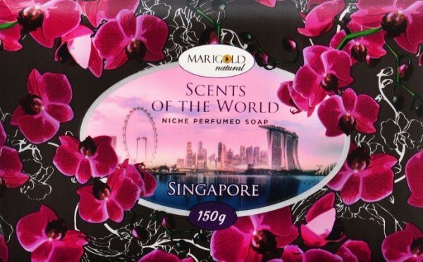 Мыло Marigold natural Scents of the world Сингапур 150 г