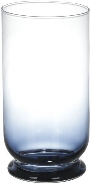 Ваза Омбре, d12хh23см, синя Wrzesniak Glassworks