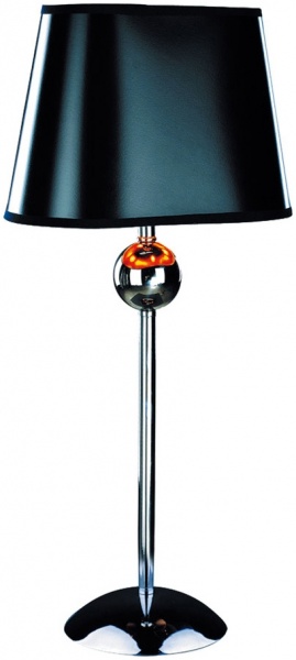 Настільна лампа декоративна Arte Lamp TURANDOT 1x40 Вт E14 хром A4011LT-1CC 