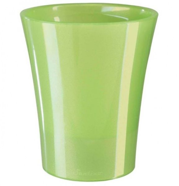 Горщик пластиковий Santino Arte-Dea круглий 1,25 л зелене яблуко (ADEA125GA) 