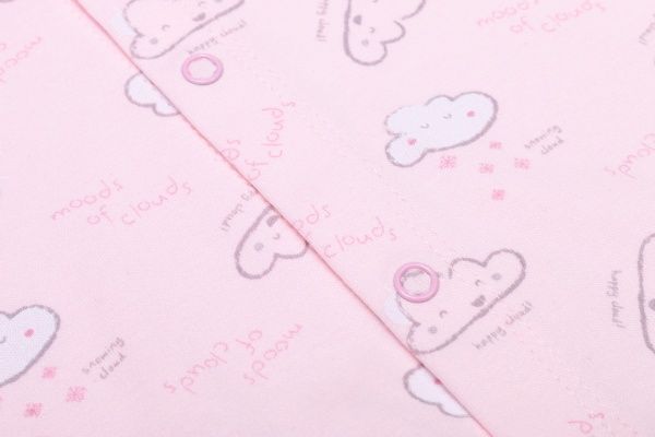 Боди для девочки Bembi БД69 р.56 розовый с рисунком 