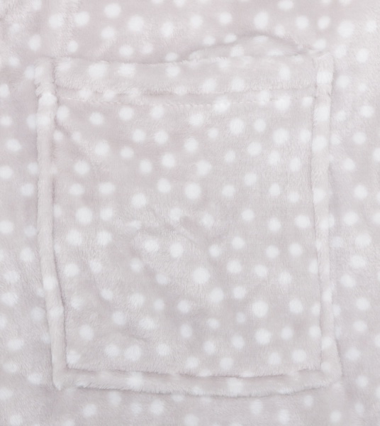 Халат женский La Nuit Дотс р. M бежевый 