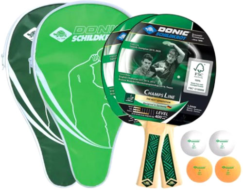 Набор для настольного тенниса Donic Champs 400 Cover Set 