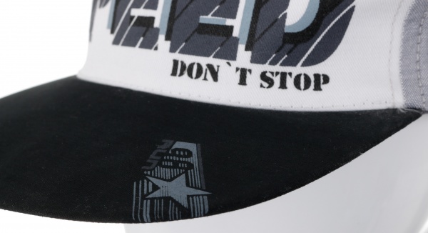 Кепка для мальчиков Pampona 21 L 22 р.54 серый 