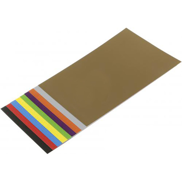 Набор картона Лама КДК-А-4-9 цветной двусторонний глянцевый