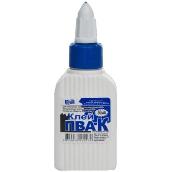 Клей ПВА КиП с суперколпачком 50 мл