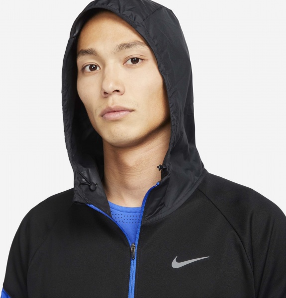 Джемпер Nike M NK TF RPL RDVN MILER FLS JKT DD6102-011 р. L синий