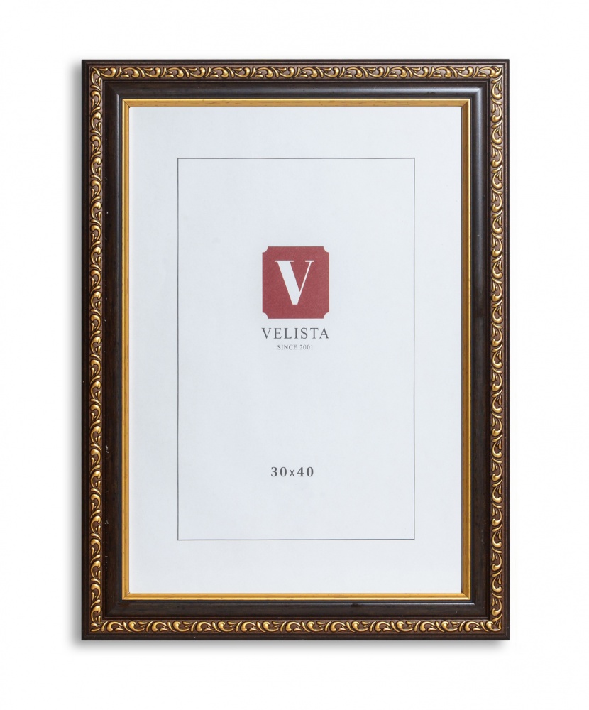 Рамка для фото Velista 30M-1198Nv 30х40 см коричневый