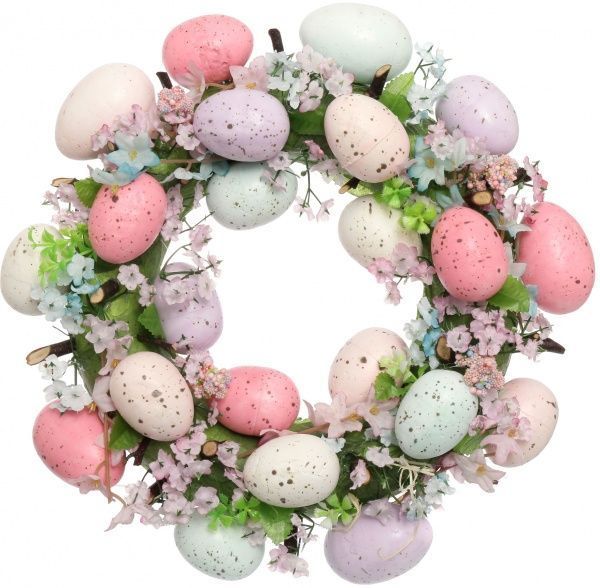 Венок пасхальный 30 см A50262B-1A
