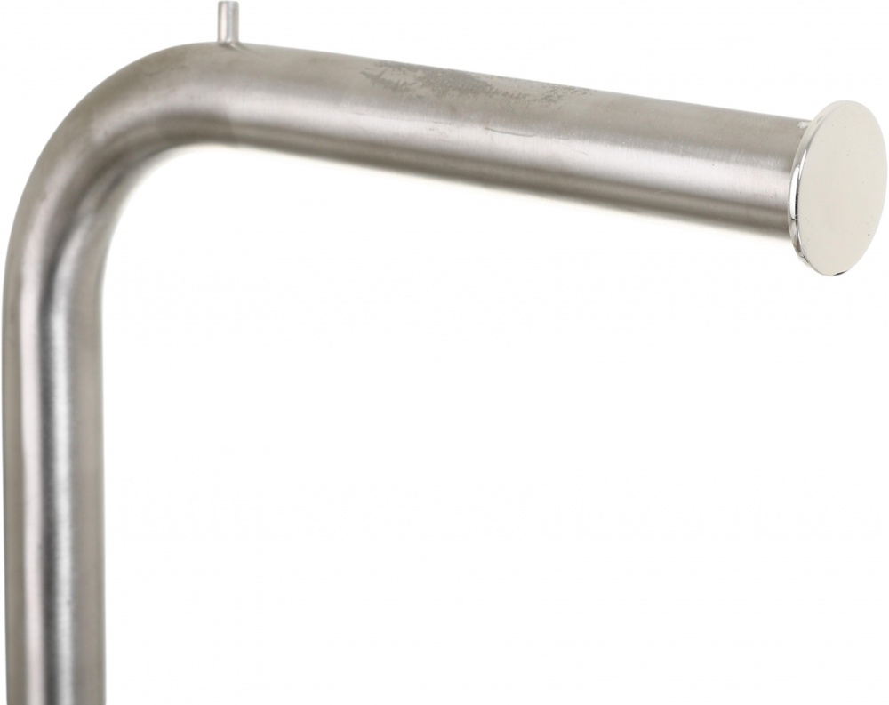 Стійка для туалету Sensio Marble з йоржиком 22х17х70 см чорний