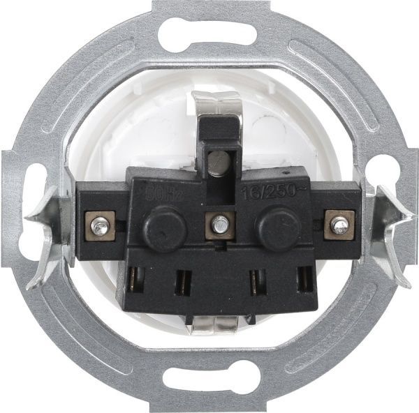 Механізм розетки із заземленням UP! (Underprice) Retro білий HSN-SCP.H1G1WG-WH