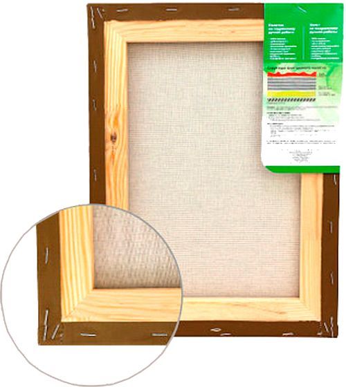 Подрамник умбра натуральная GPA2843040 A3 30x40 см 220 г/м² акрил , ROSA Gallery