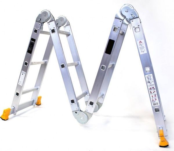 Шарнирная лестница-стремянка Burmaster AL-BL-43 4х3 