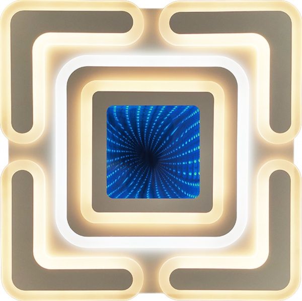 Люстра светодиодная Hopfen Sigurd с пультом ДУ (Plexiglas) 110 Вт белый 