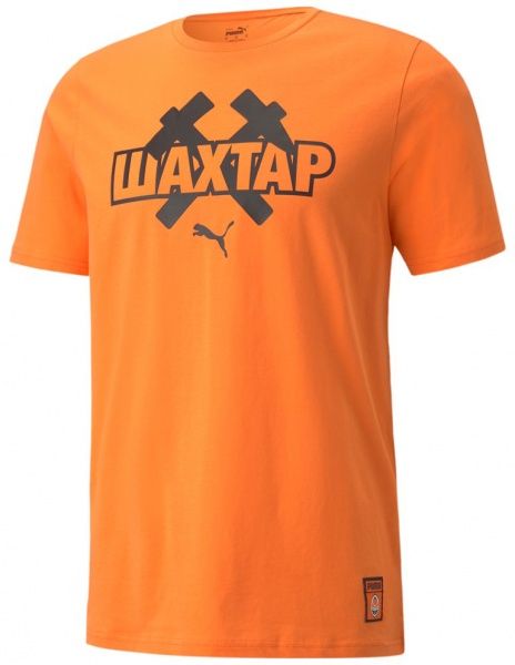 Футболка Puma FCSD FtblCore Wording Tee 76412201 р. 2XL чорний