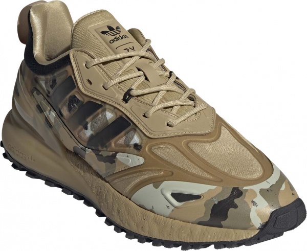 Кроссовки Adidas ZX 2K BOOST 2.0 TRAIL GZ7783 р.41 1/3 UK 7,5 25,5 см бежево-черный