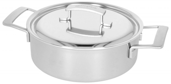 Каструля з кришкою 24 см., 3,7 л Silvinox Industry 5 40850-879-0 Demeyere