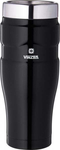 Термочашка 450 мл черный глянец 89140 Vinzer