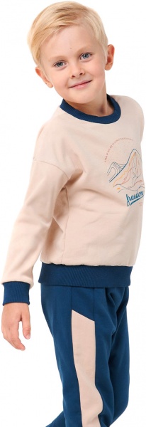 Костюм для хлопчиків Smil р.110 бежевий 117336 