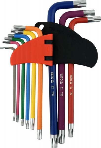 Набір ключів Torx YATO Т10-Т50 YT-05633