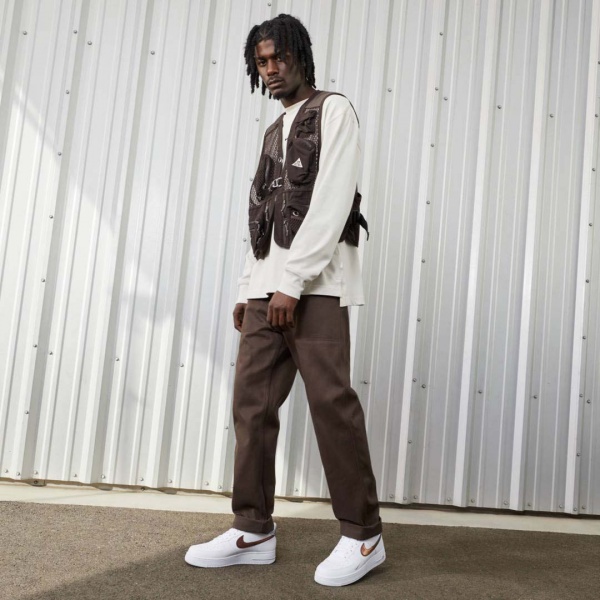 Кроссовки Nike Air Force 1 '07 FD0654-100 р.44,5 белый