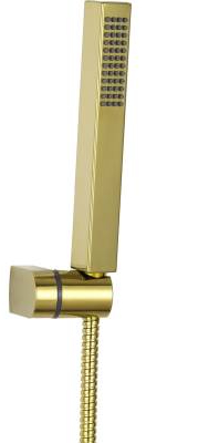 Душевой гарнитур Invena Glamour золотой AU-05-M09 