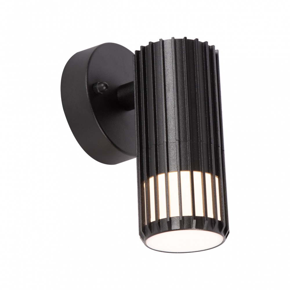 Подсветка для фасадов и ступенек Hopfen WL-GU10-SBK, 1хGU10 1xGU10 черный