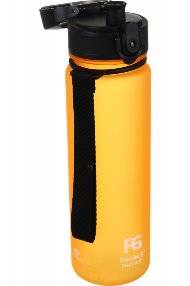 Бутылка для воды Flamberg Premium Frosted 500 мл оранжевый