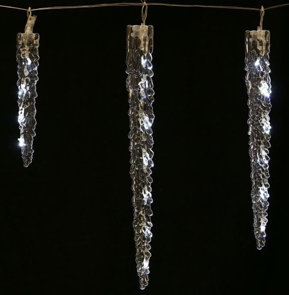 Электрогирлянда-штора внешняя встроенный светодиод (LED) 68 ламп 2,2м Сосульки CUR-15-0010