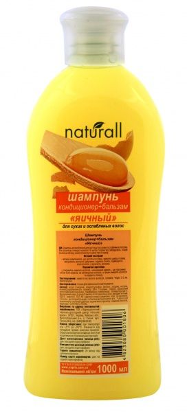 Шампунь-кондиционер Naturall Яичный 1000 мл