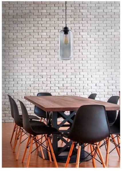 Світильник підвісний TK Lighting MARCO 1x60 Вт E27 чорний 2077 