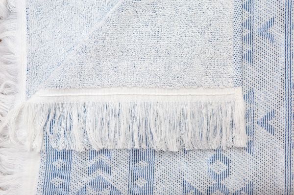 Пештемаль 70x140 см лазурний Simi 