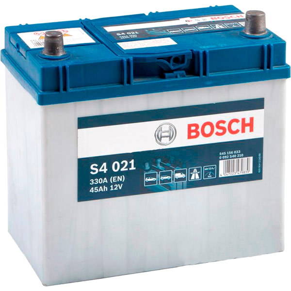 Акумулятор автомобільний Bosch 6СТ-45 45А 12 B «+» праворуч