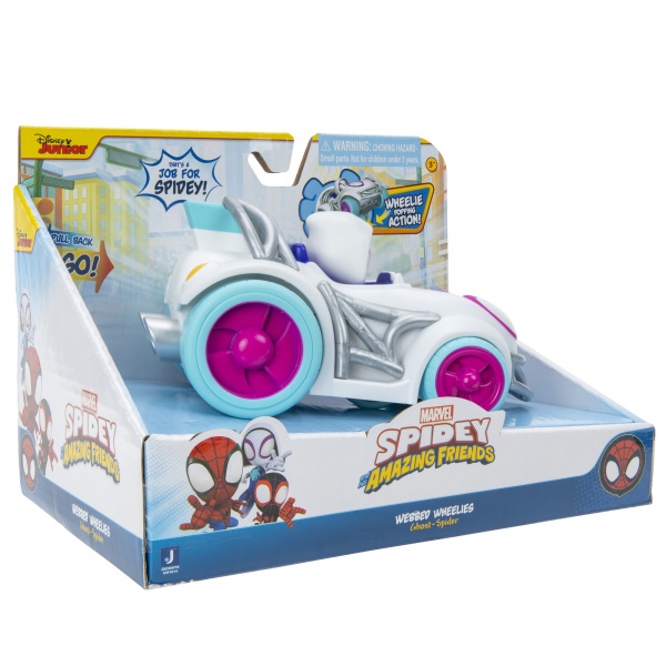 Автомобіль інерційний Spidey Pull Back Vehicle Ghost Spider SNF0016