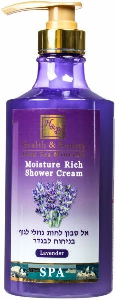 Крем-гель для душа Health and Beauty Лаванда 780 мл