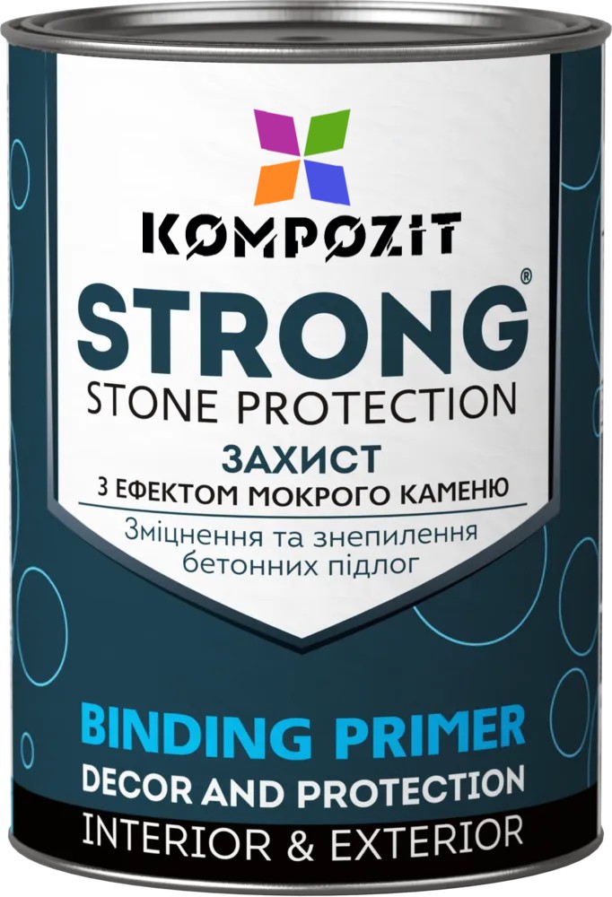 Лак для каменю STRONG Kompozit 0,8 л — фото 1