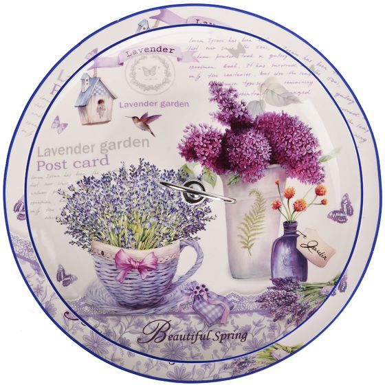 Фруктовниця двоярусна Лаванда 25 см 924-257 Lefard 