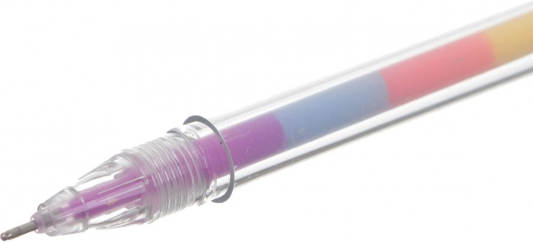 Ручка гелевая Радуга красная 