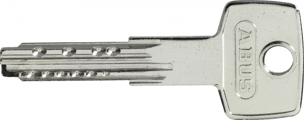 Циліндр Abus D15 35x45 ключ-ключ 80 мм матовий нікель